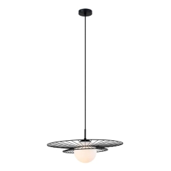 Lampa wisząca ALISON MDM-4001/1 BK Italux - zdjęcie 2